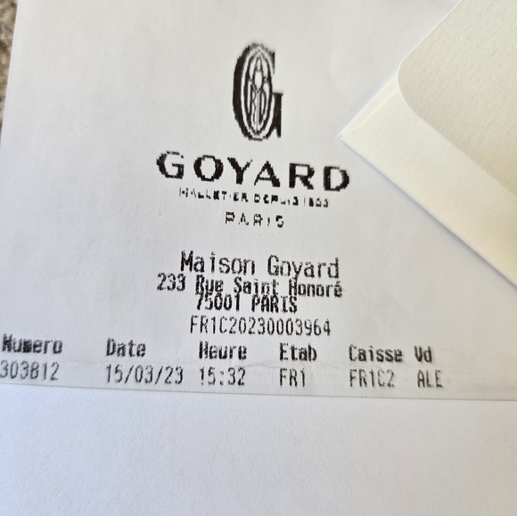 Goyard mini anjou green - Picture 2 of 5